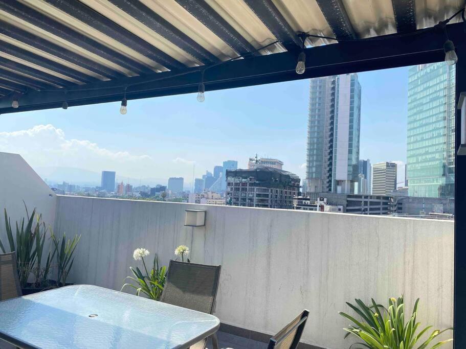 Downtown Depto Con Terraza Privada Apartment Mexico City Luaran gambar