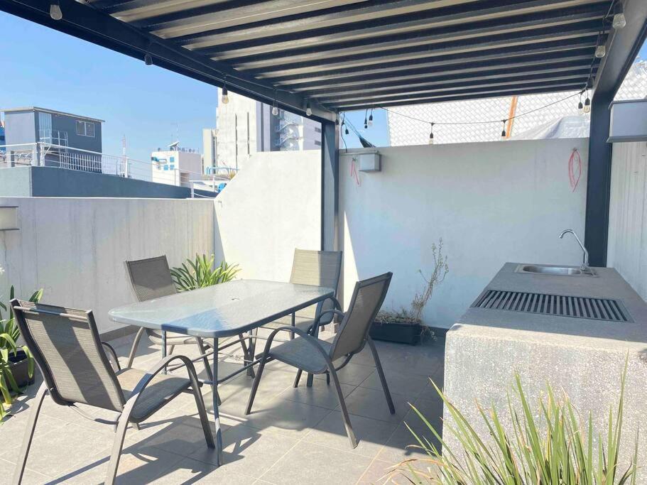 Downtown Depto Con Terraza Privada Apartment Mexico City Luaran gambar