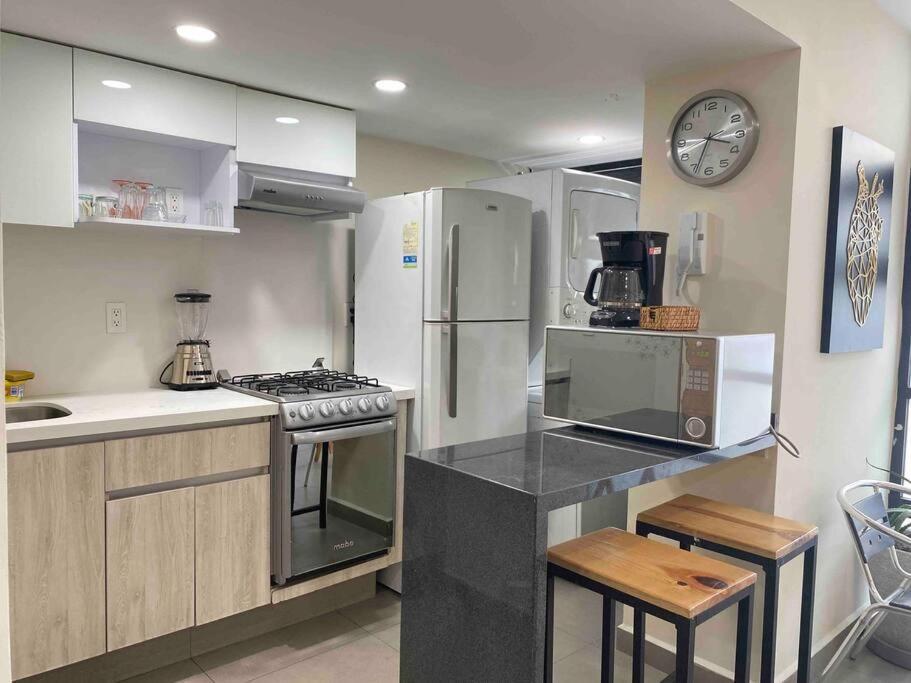 Downtown Depto Con Terraza Privada Apartment Mexico City Luaran gambar